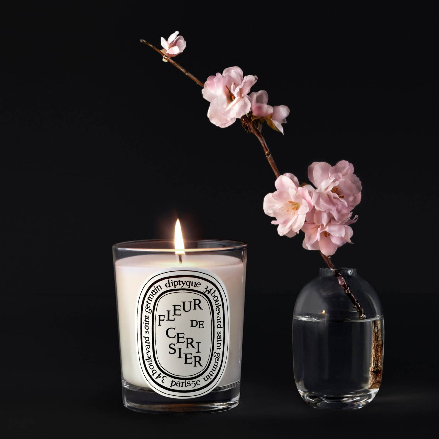 ディプティック“夜桜の香り”春限定フレグランスキャンドル、ローズ＆ムスクが奏でるフローラルノート｜写真4