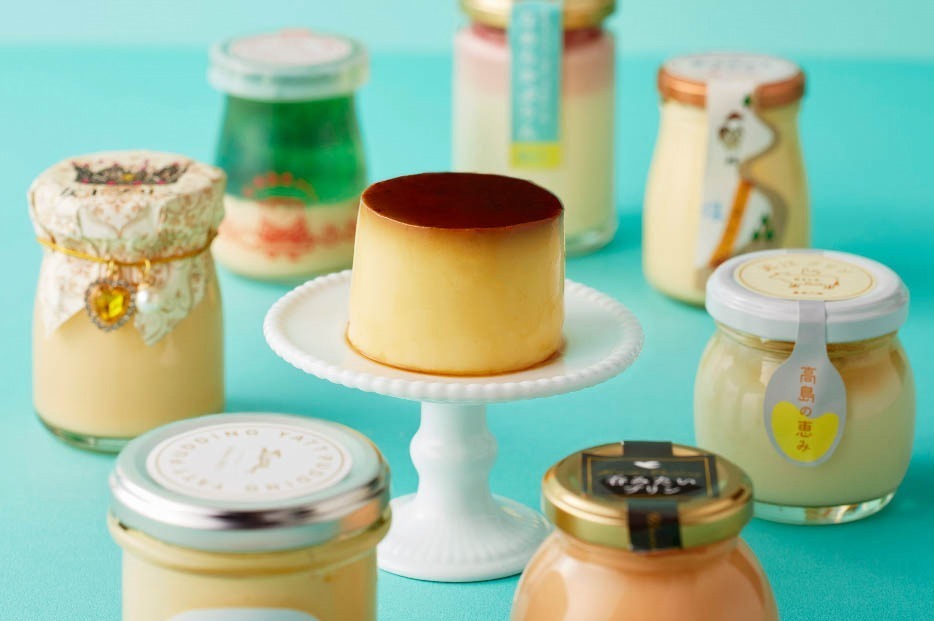 ご当地グルメ｜阪神梅田本店「第2回 プリンな休日」全国の人気プリンが集結、定番から変わり種まで