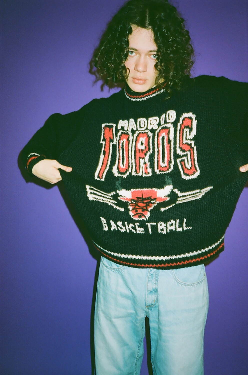 KNITTED TRACK JACKET | RICE NINE TEN(ライス ナイン テン