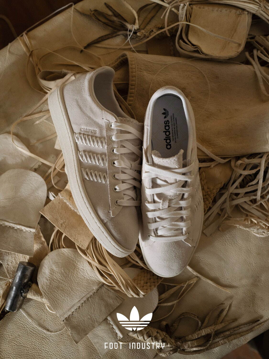 数量限定コラボ　adidas × FOOT INDUSTRY スーパースター