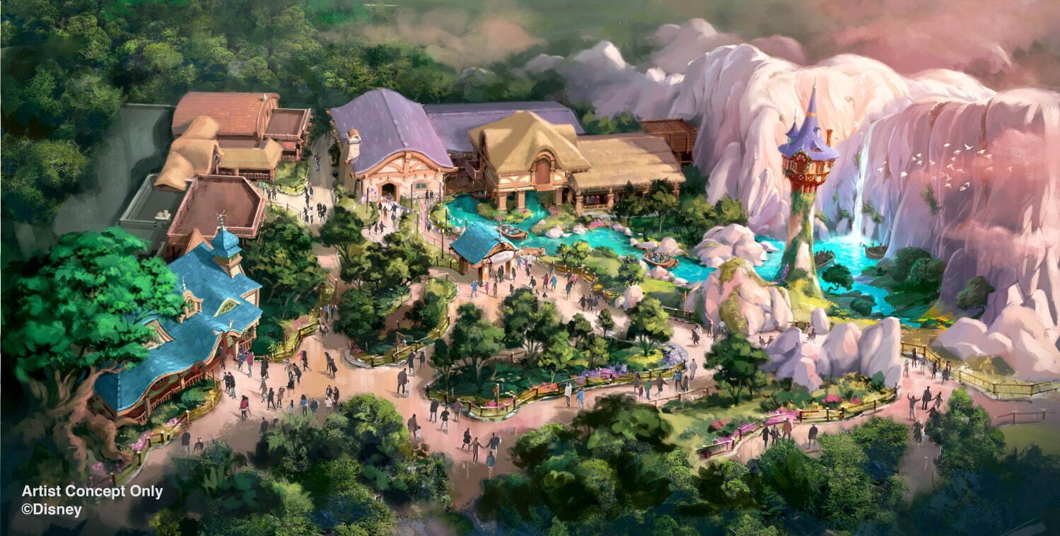 東京ディズニーシーの新エリア「ラプンツェルの森」ランタンに包まれるアトラクション＆レストラン解説｜写真134