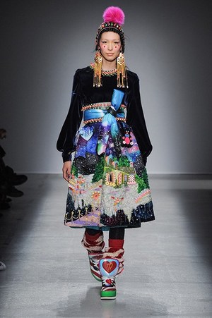 マニッシュ アローラ(manish arora) 2014-15年秋冬ウィメンズコレクション シルエット - 写真20