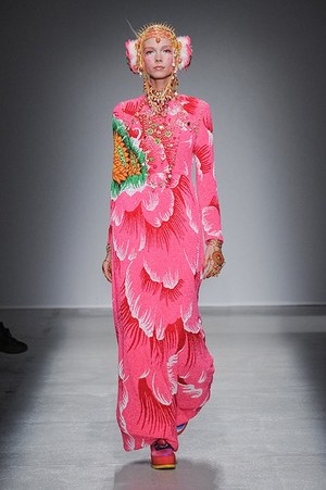 マニッシュ アローラ(manish arora) 2014-15年秋冬ウィメンズコレクション シルエット - 写真39