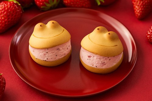 名古屋銘菓・カエルまんじゅうのマリトッツォ「ケロトッツォ」に“苺”フレーバーが登場