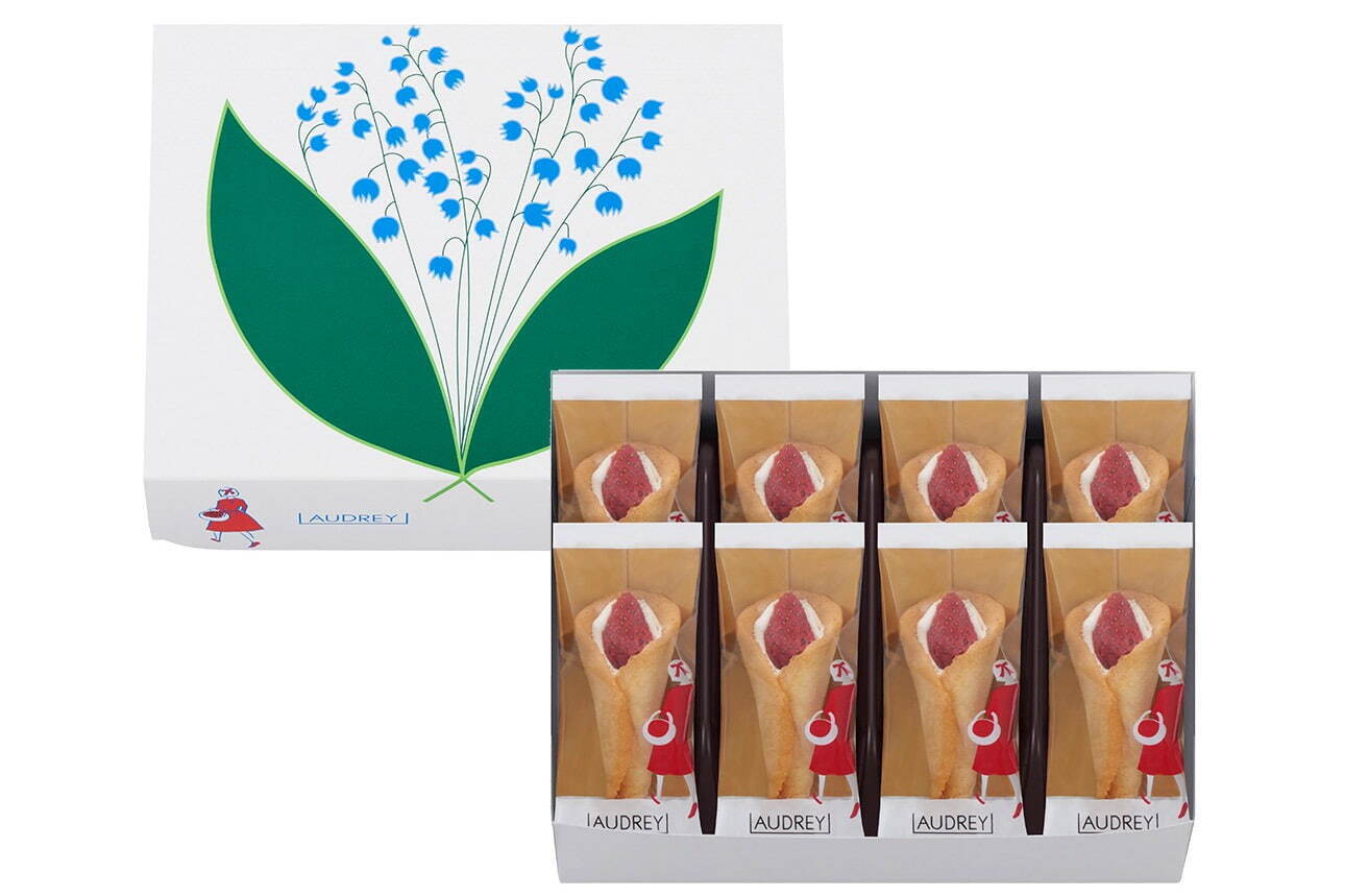 いちごのお菓子専門店「オードリー」春限定スイーツ、“すずらん