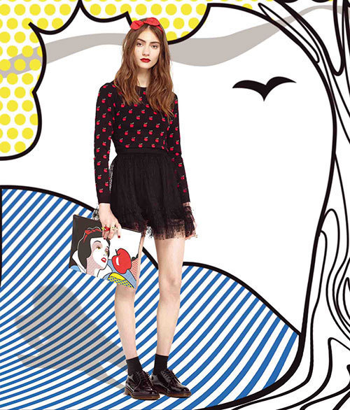 レッド ヴァレンティノ(REDValentino) 2014-15年秋冬ウィメンズコレクション シルエット - 写真12