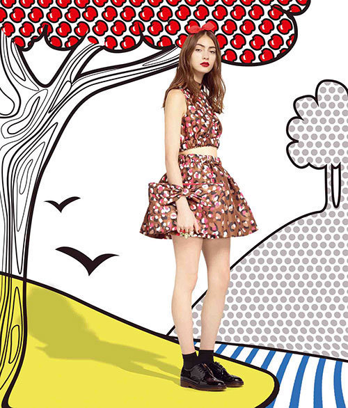 レッド ヴァレンティノ(REDValentino) 2014-15年秋冬ウィメンズコレクション シルエット - 写真26