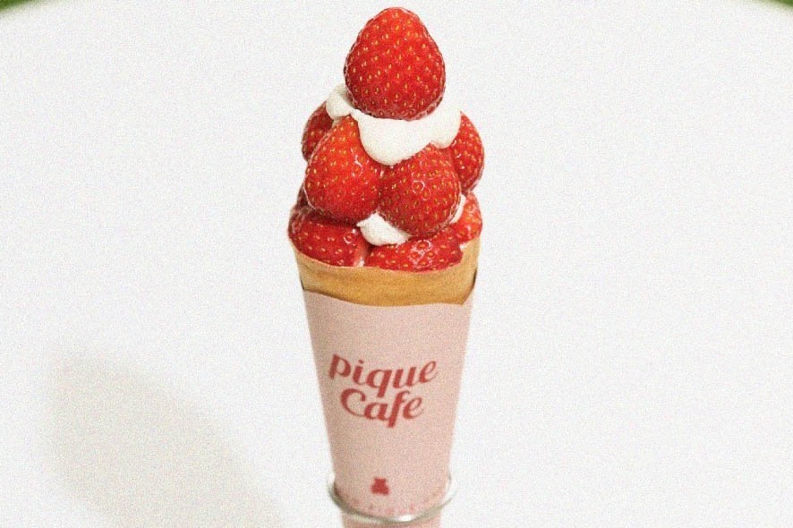 ジェラート ピケ カフェから苺尽くしの春限定クレープ＆スムージー