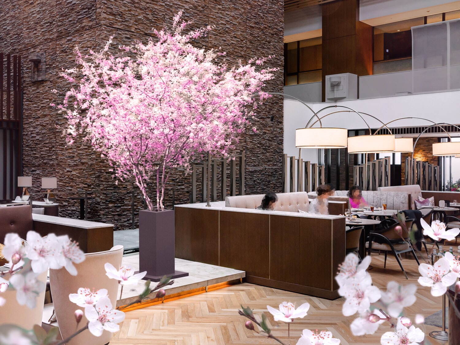 ストリングスホテル東京インターコンチネンタル、“桜＆いちご尽くし”のアフタヌーンティー｜写真5
