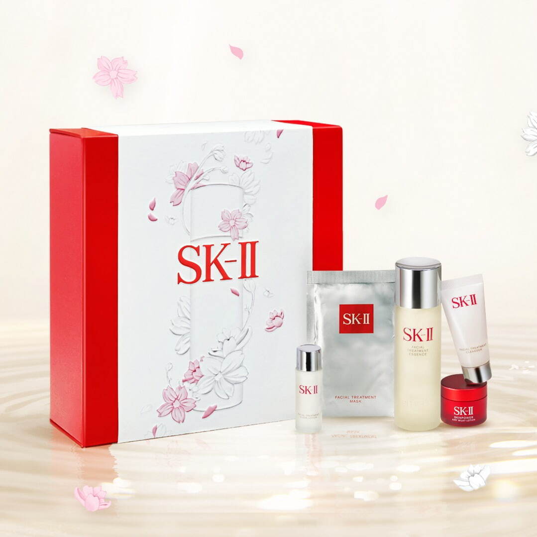 SK-II23年春スキンケアキット、“現品”のベストセラー化粧水＆保湿