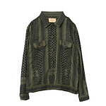 セブンバイセブンの再構築シリーズ23年春夏新作、"アフガンストール”ジャケット＆1点物Tシャツ｜写真3