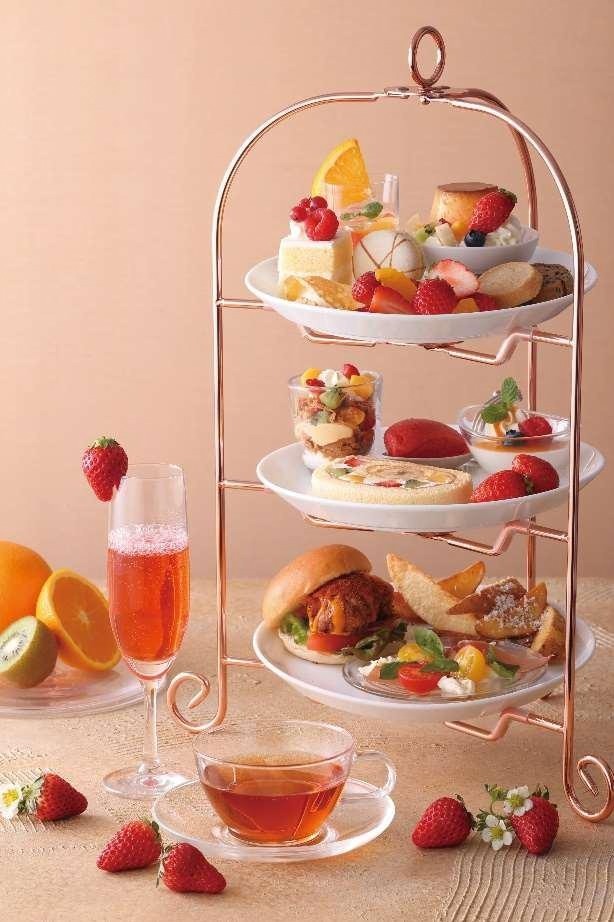 キハチのアフタヌーンティー ～苺と華やかフルーツスペシャル～ 1名 6,600円