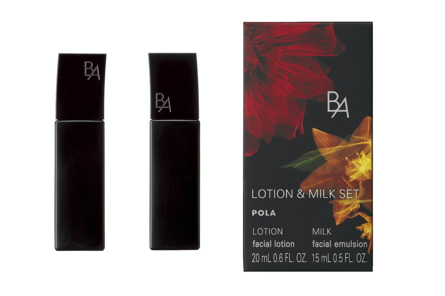 B.A ローション 20mL、B.A ミルク 15mLのセット