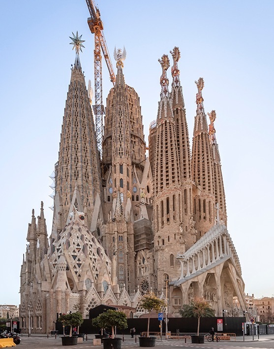 サグラダ・ファミリア聖堂、2023年1月撮影
© Fundació Junta Constructora del Temple Expiatori de la Sagrada Família