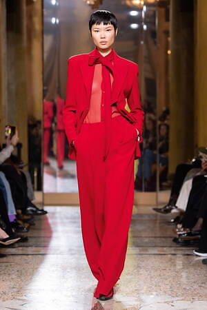 エルマンノ シェルヴィーノ(ERMANNO SCERVINO) 2023-24年秋冬ウィメンズコレクション  - 写真33