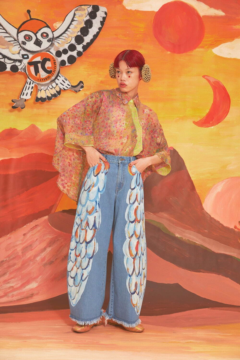 ツモリチサト(TSUMORI CHISATO) 2023-24年秋冬ウィメンズコレクション  - 写真21