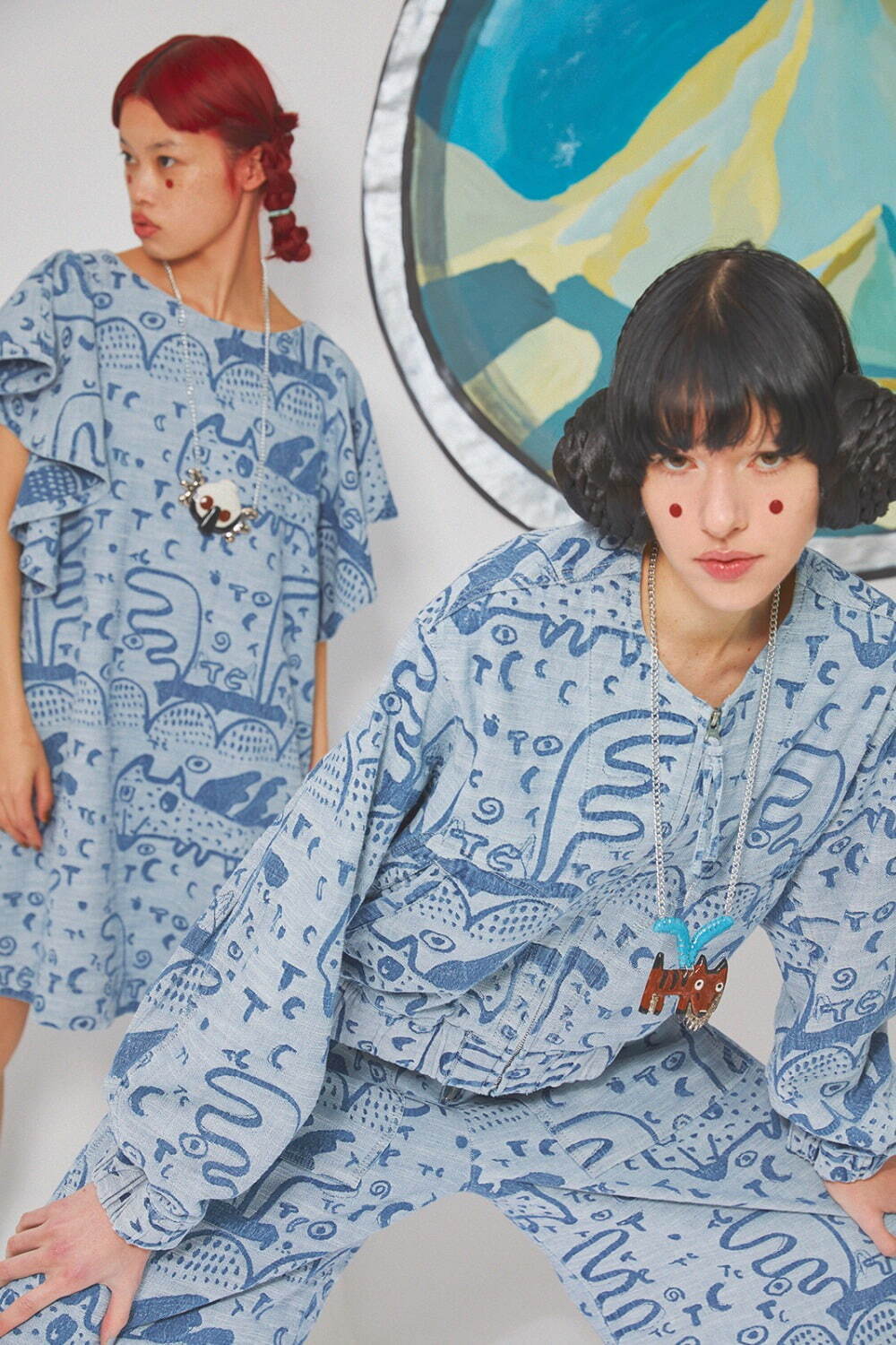 ツモリチサト(TSUMORI CHISATO) 2023-24年秋冬ウィメンズコレクション  - 写真43