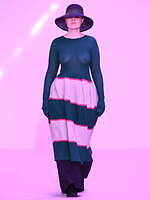 CFCL 23-24年秋冬コレクション - ニット技術にエレガンスを溶け込ませて｜写真16