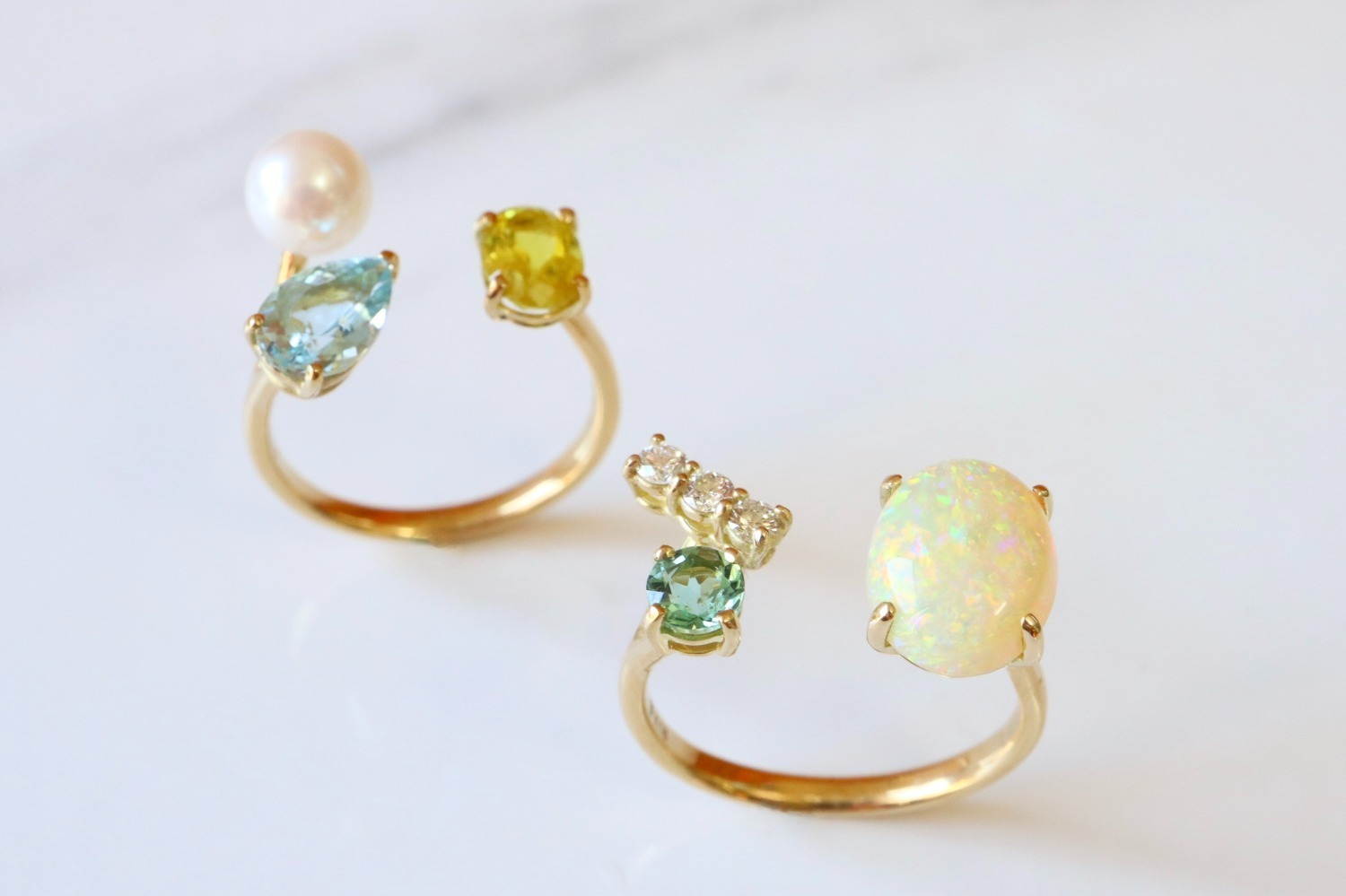 トモコ フルサワ ジュエリーから鮮やか天然石の“1点物”ジュエリー、東京・六本木の限定ショップで