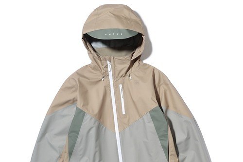 ヘリーハンセン×フューチャーのコラボウェア、大胆切り替え＆ゴアテックス搭載のジャケット