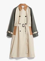 ウィークエンド マックスマーラ新作トレンチコート、カラーブロックやキルティング切替の春コート｜写真1