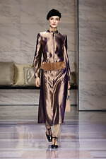 ジョルジオ アルマーニ 2023年秋冬ウィメンズコレクション - 対立する質感の交響｜写真11