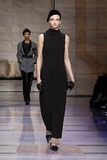 ジョルジオ アルマーニ 2023年秋冬ウィメンズコレクション - 対立する質感の交響｜写真27