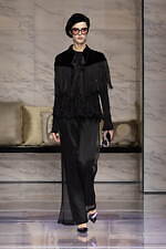 ジョルジオ アルマーニ 2023年秋冬ウィメンズコレクション - 対立する質感の交響｜写真63