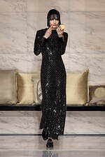 ジョルジオ アルマーニ 2023年秋冬ウィメンズコレクション - 対立する質感の交響｜写真74