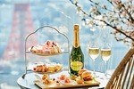ペリエ ジュエ×アンダーズ 東京、“満開の桜”着想のシャンパーニュ付きお花見アフタヌーンティー｜写真1