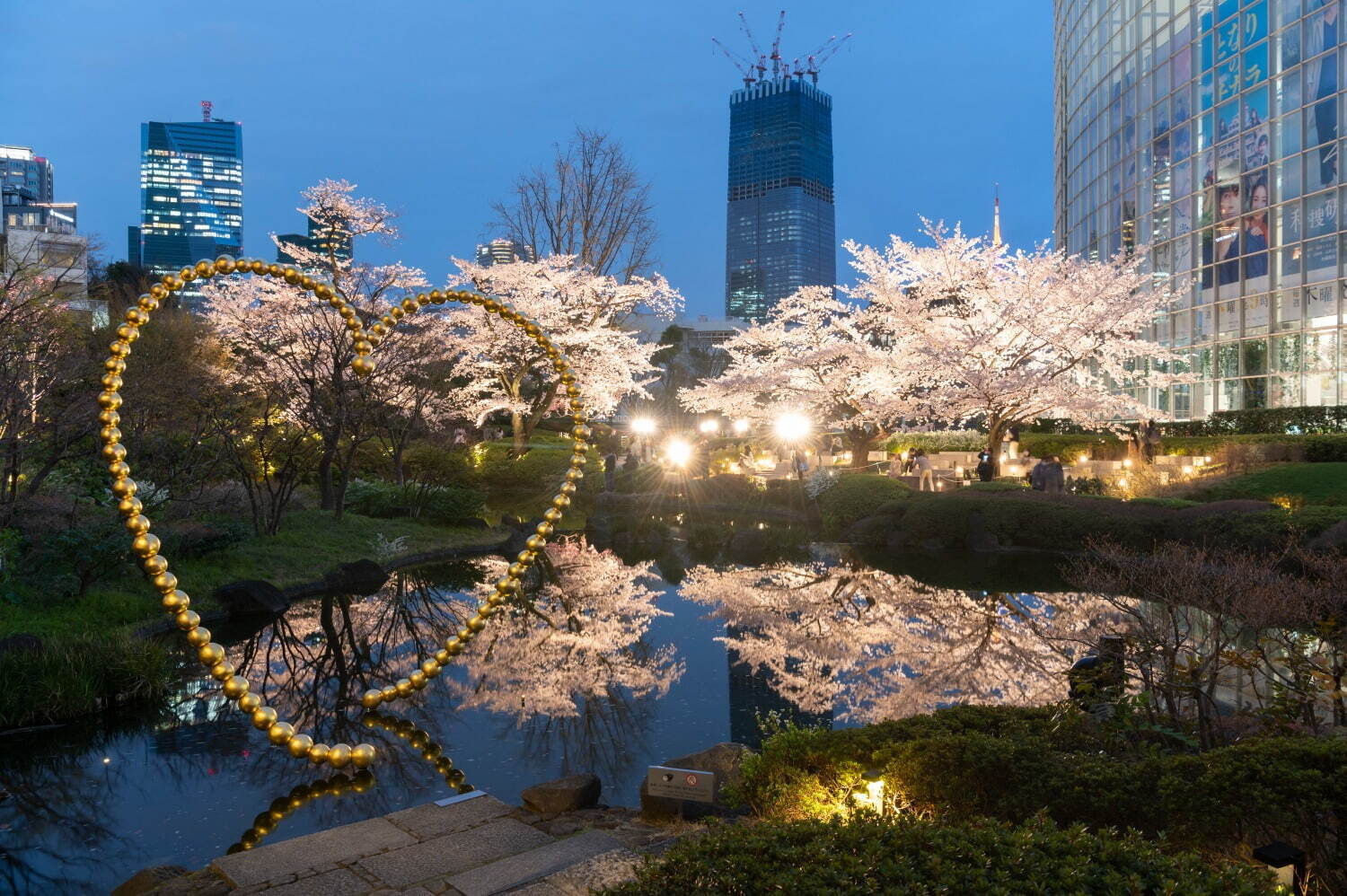 「六本木ヒルズ 春まつり2023」日本の伝統芸能や夜桜ライトアップ、グルメ屋台も｜写真1