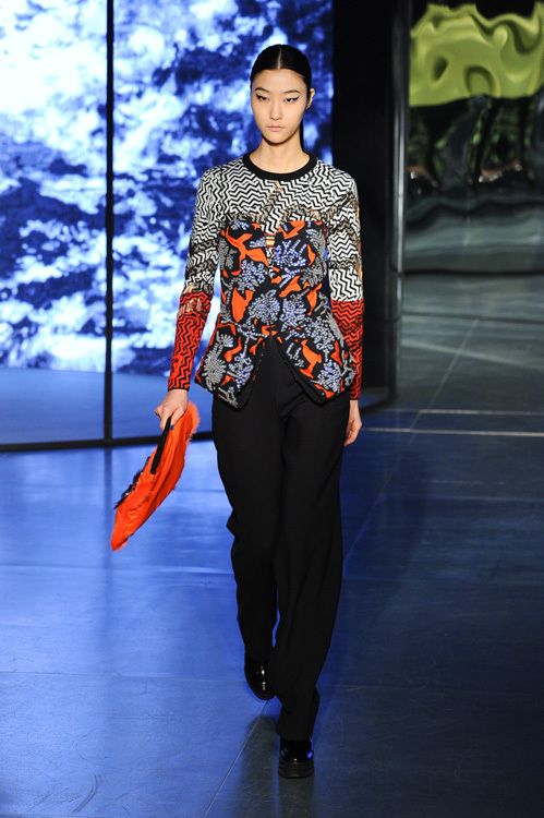 ケンゾー(KENZO) 2014-15年秋冬ウィメンズコレクション シルエット - 写真5