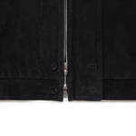 シュタインのワンエルディーケー別注レザージャケット、ネイビーブラックのシープスキン＆ゴートスエードで｜写真16