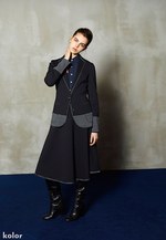 カラー(kolor) 2014-15年秋冬ウィメンズコレクション - スポーティ・フェミニンを提案｜写真6