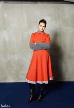 カラー(kolor) 2014-15年秋冬ウィメンズコレクション - スポーティ・フェミニンを提案｜写真10