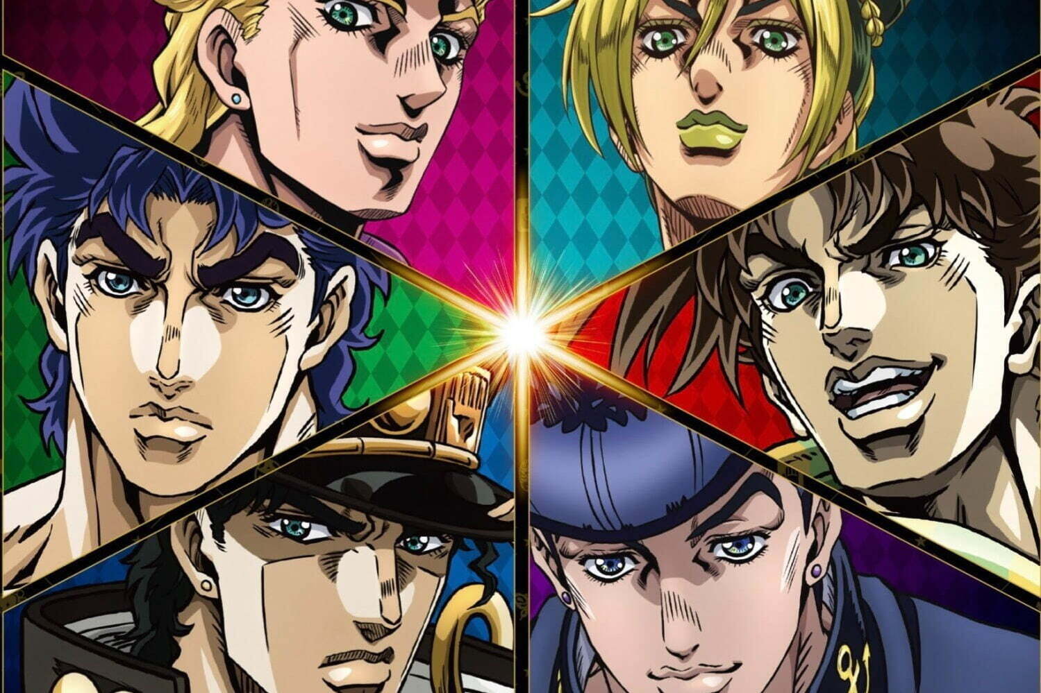 ジョジョの奇妙な冒険 アニメ10周年記念展」大阪・阪急うめだ本店で