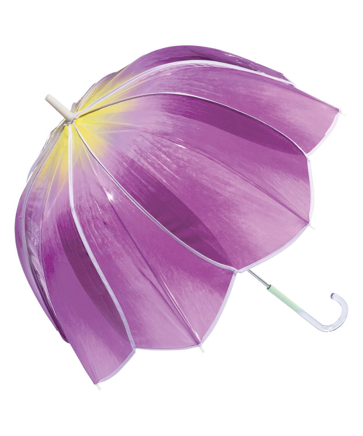 Wpc.“まるでチューリップ”な新作ビニール傘、花びらをグラデーションカラーで表現｜写真5