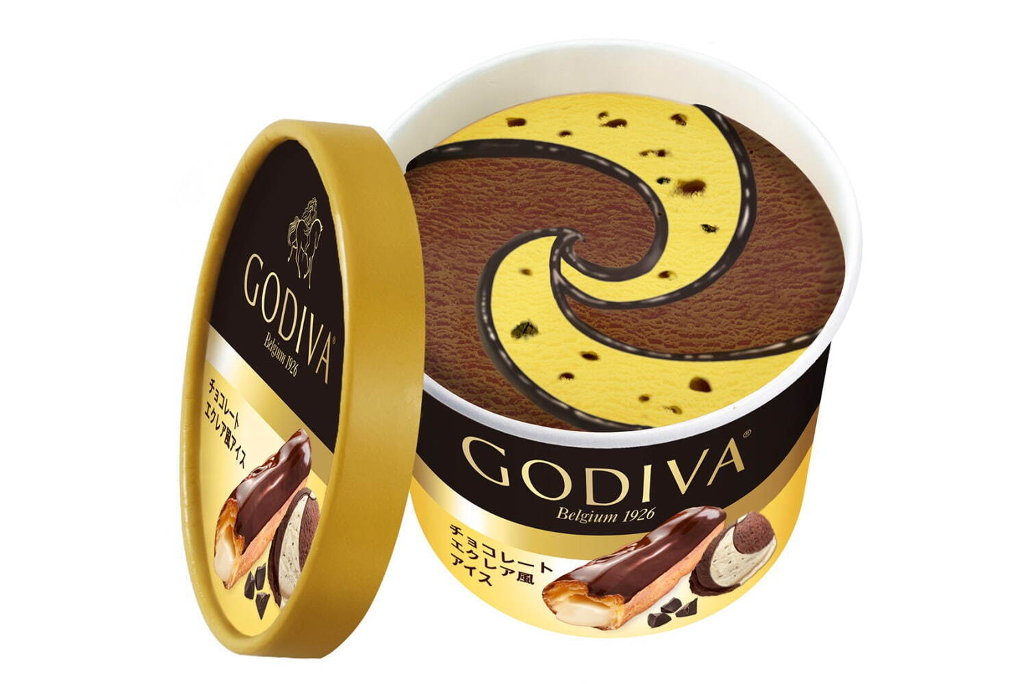 ゴディバ(GODIVA) チョコレートエクレア風アイス｜写真2