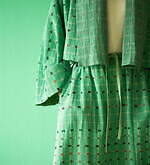 HaaT新作ウェア、ジャカード織“凸凹”セットアップや鳥モチーフの刺繍入りバッグ＆ポーチなど｜写真1