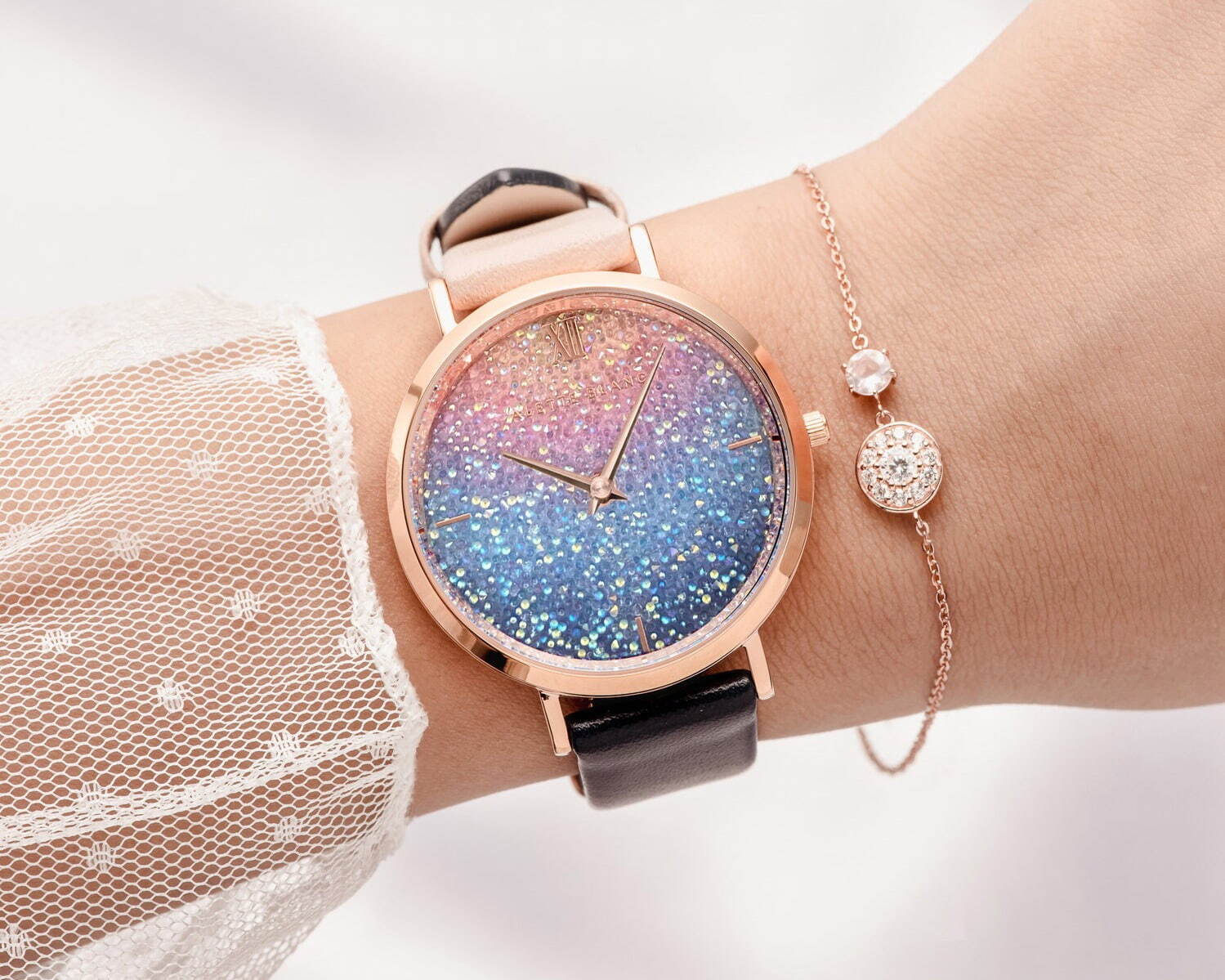アレットブランの腕時計、鮮やかな“真夜中の煌めき”ウォッチが300本限定で再販｜写真4