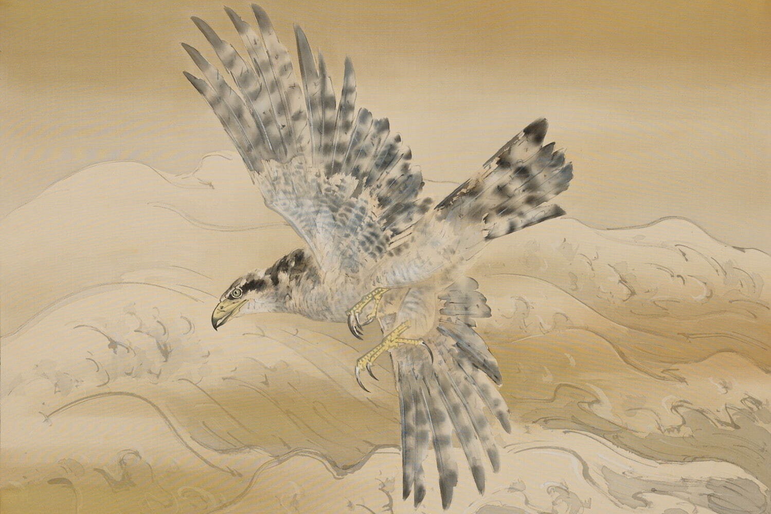 橋本関雪　絵付飾皿　花鳥図　超希少 橋本関雪 生誕140周年 KANSETSU－入神の技・非凡の画－ | 京都
