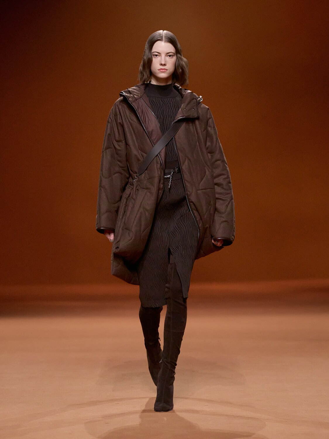 HERMES 2023AWキルティングロングジレ HERMES 2023AWキルティングロングジレ HERMES 2023AW