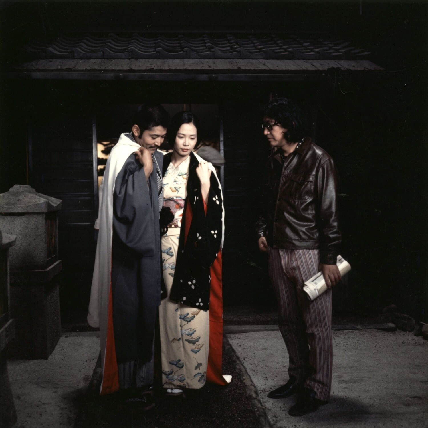 『愛のコリーダ』 1976年　撮影スナップ
©大島渚プロダクション