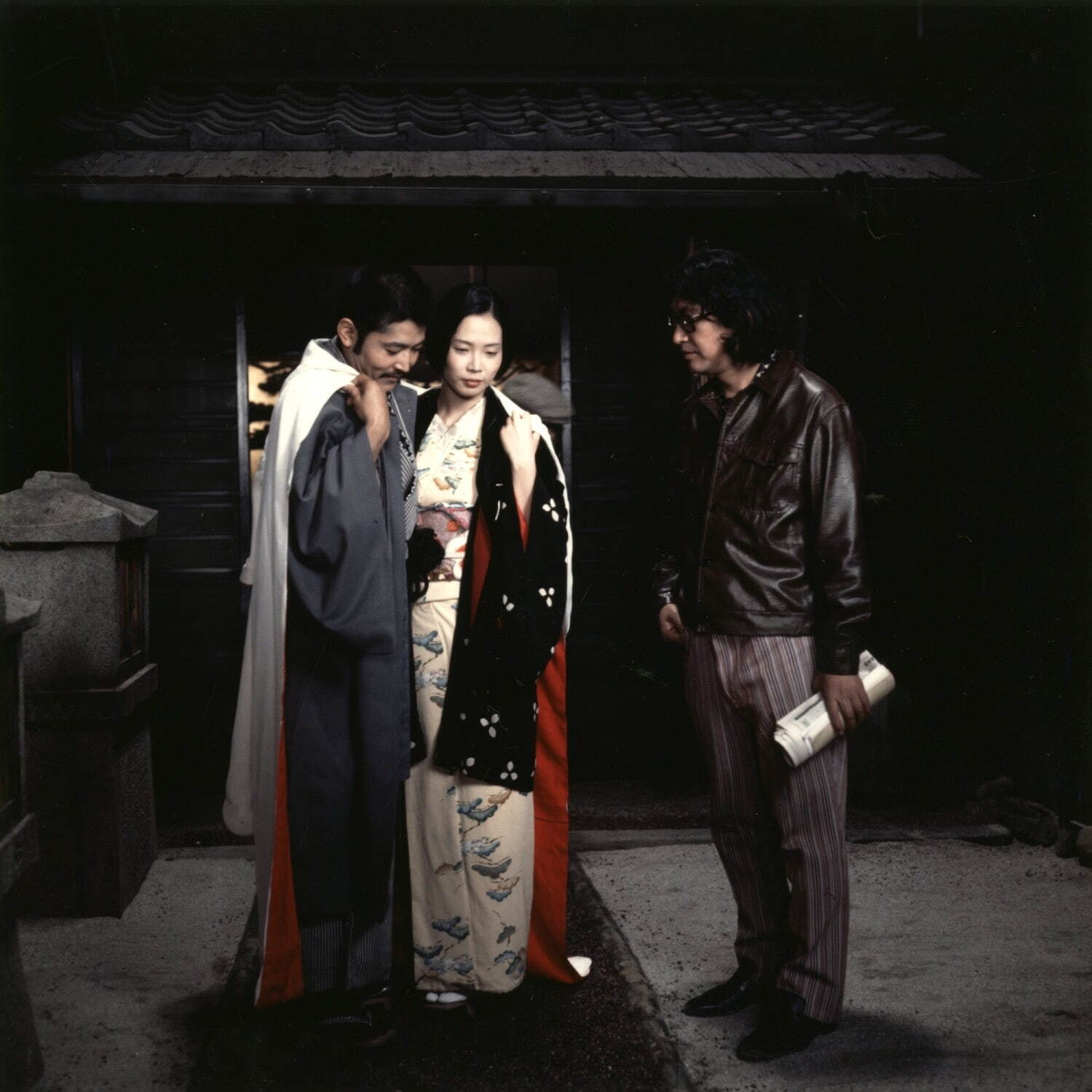 『愛のコリーダ』 1976年　撮影スナップ
©大島渚プロダクション