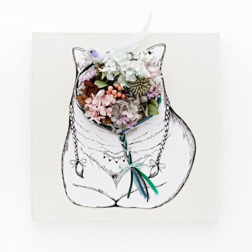 イラストと花のコラボレーション 架空の花屋 がテーマの展覧会 原宿rocketで開催 ファッションプレス イラストと花のコラボレーション 架空の花屋 がテーマの展覧会 原宿rocketで開催 ファッションプレス