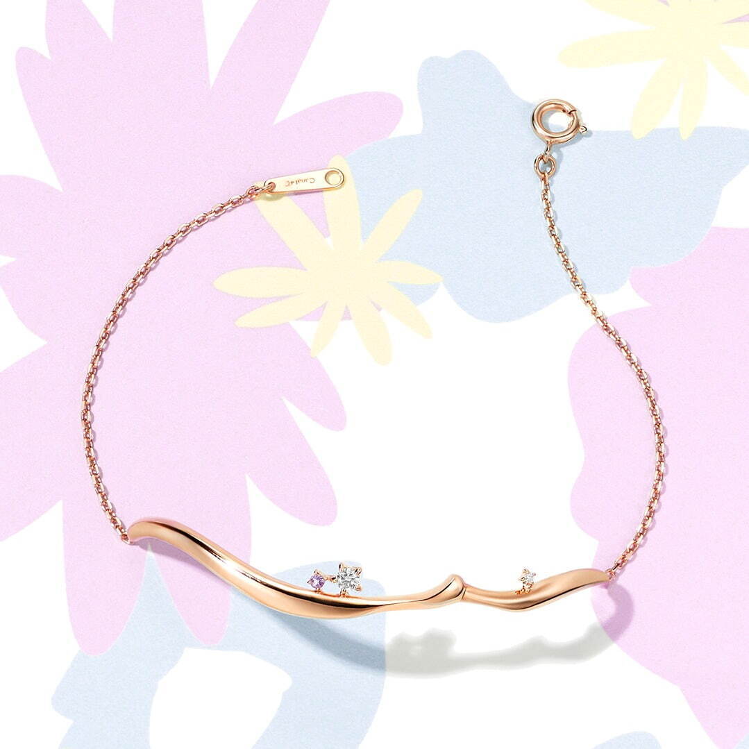 SV(PGc)Bracelet/Pink Amethyst/CZ 16,500円