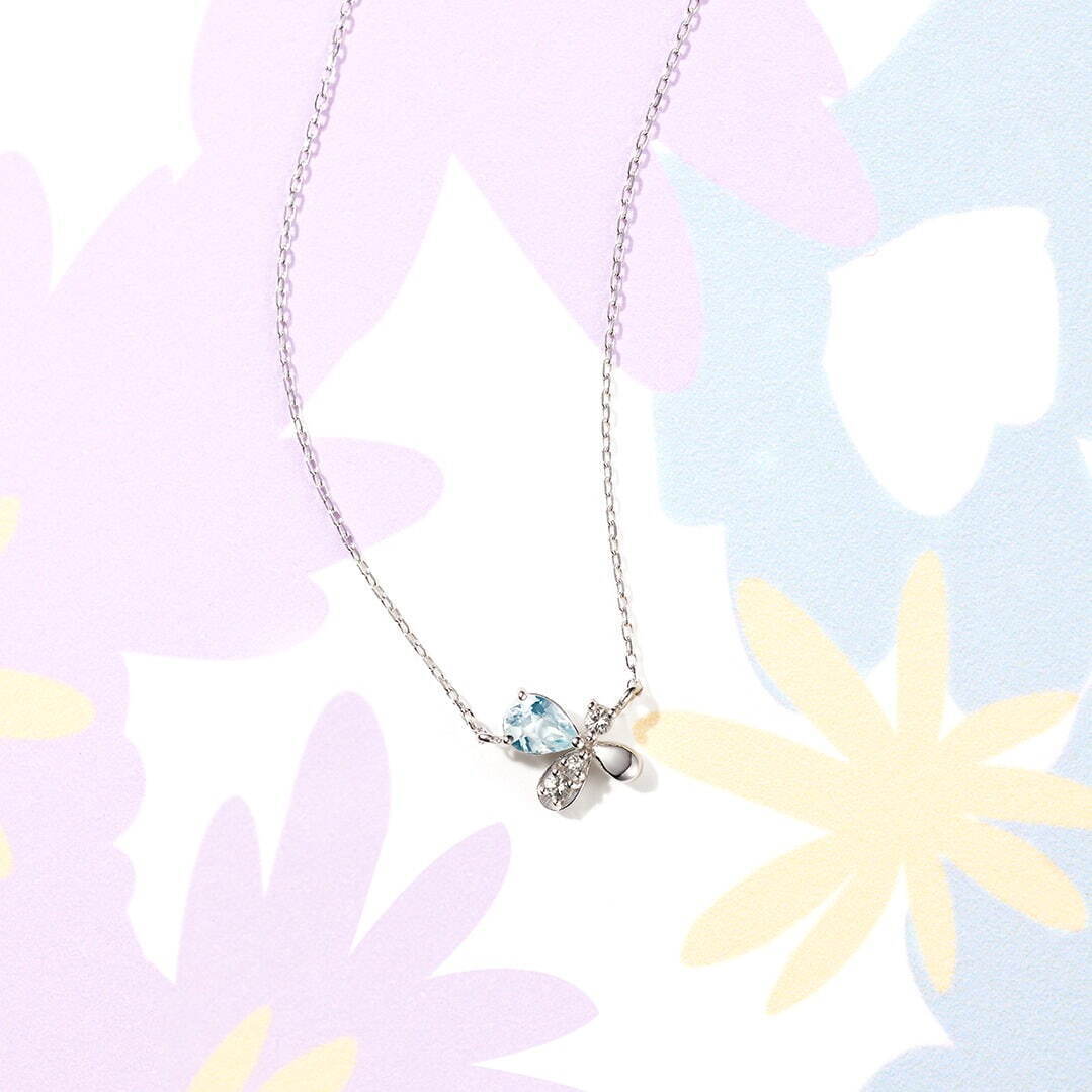カナル 4℃“春の花々”のお守りジュエリー、マーガレットや
