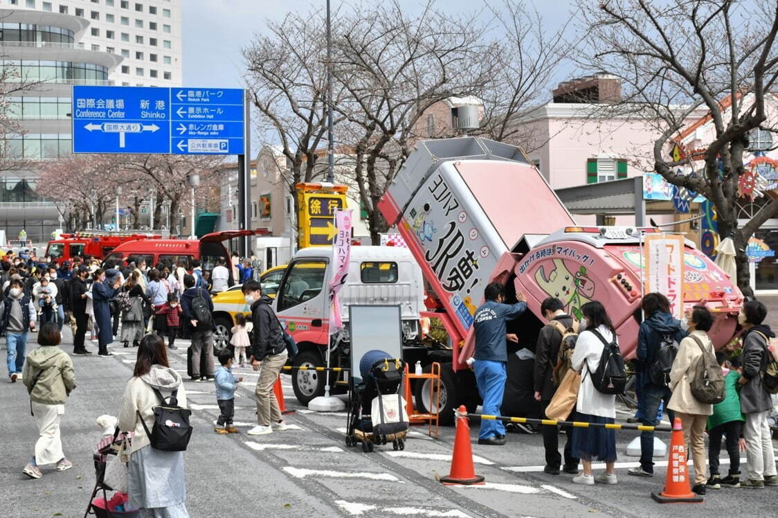 「みなとみらい21 さくらフェスタ2023」横浜・さくら通りで開催、500mの桜並木やパレード｜写真6