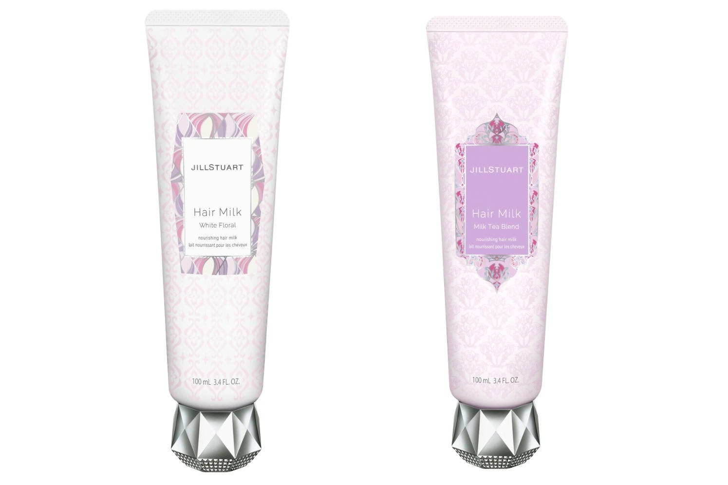 ジルスチュアート23年夏ヘアケア、“ホワイトフローラルorミルクティーの香り”の潤いヘアミルク