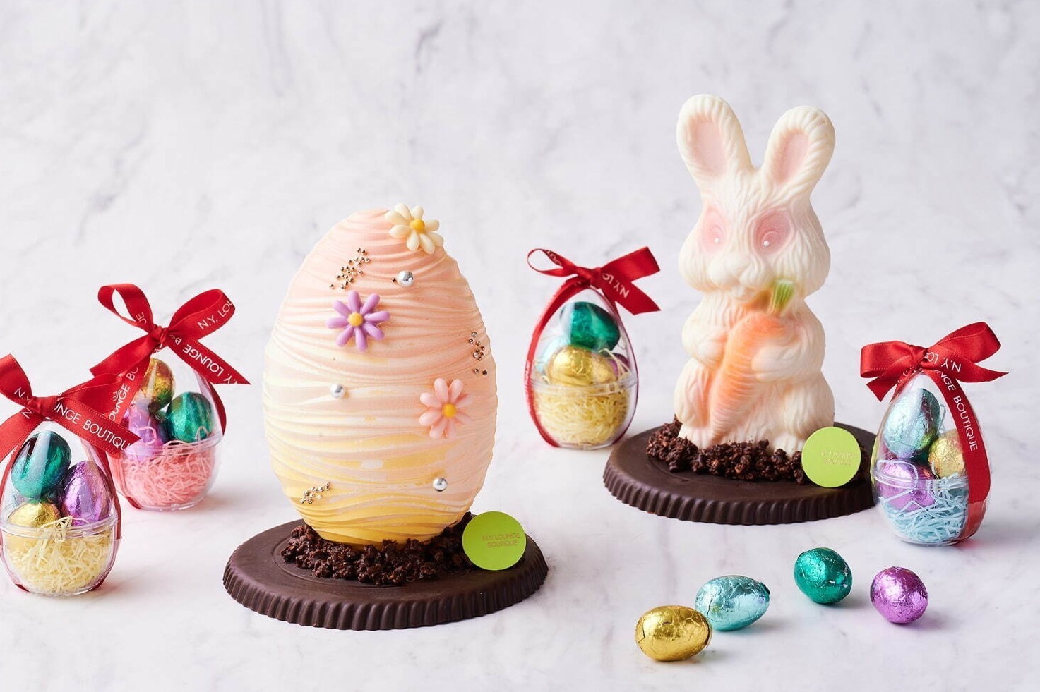 イースター｜ホテル インターコンチネンタル 東京ベイのイースター、“たまご＆うさぎ”型のチョコレート